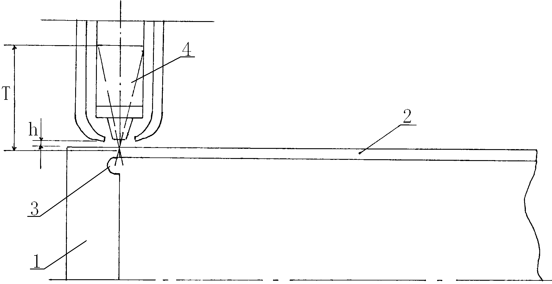 Laser welding method of nuclear fuel storage framework bush square tube and small base plate