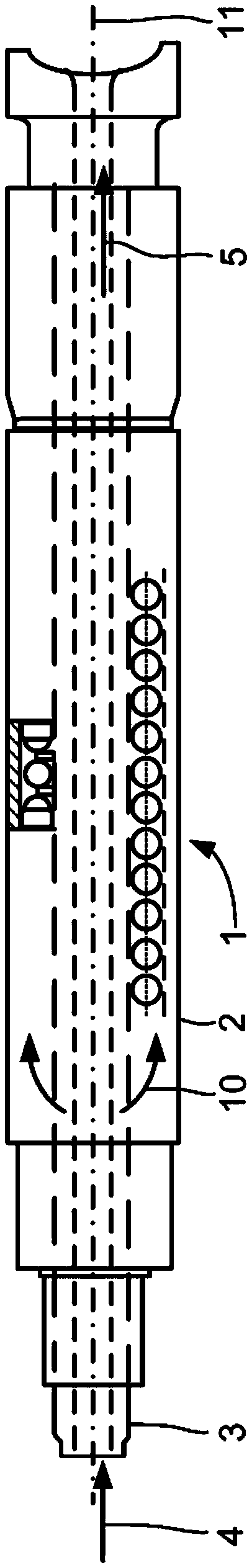 Bearing units for deep drilling units