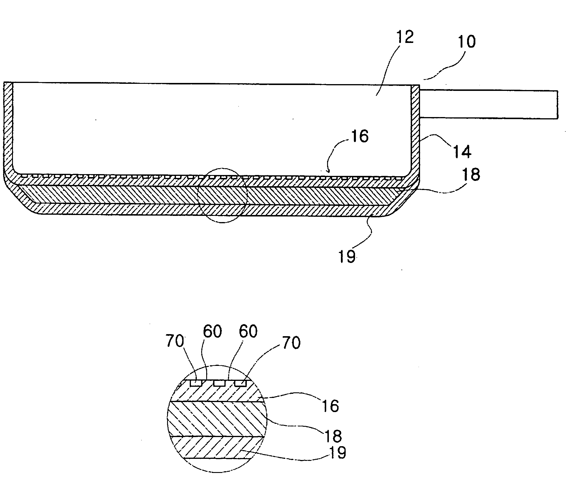 Method for manufacturing cooking vessel