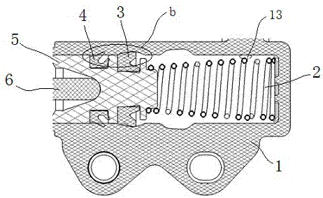 Automobile clutch operation system and cylinder diameter variable clutch working cylinder thereof