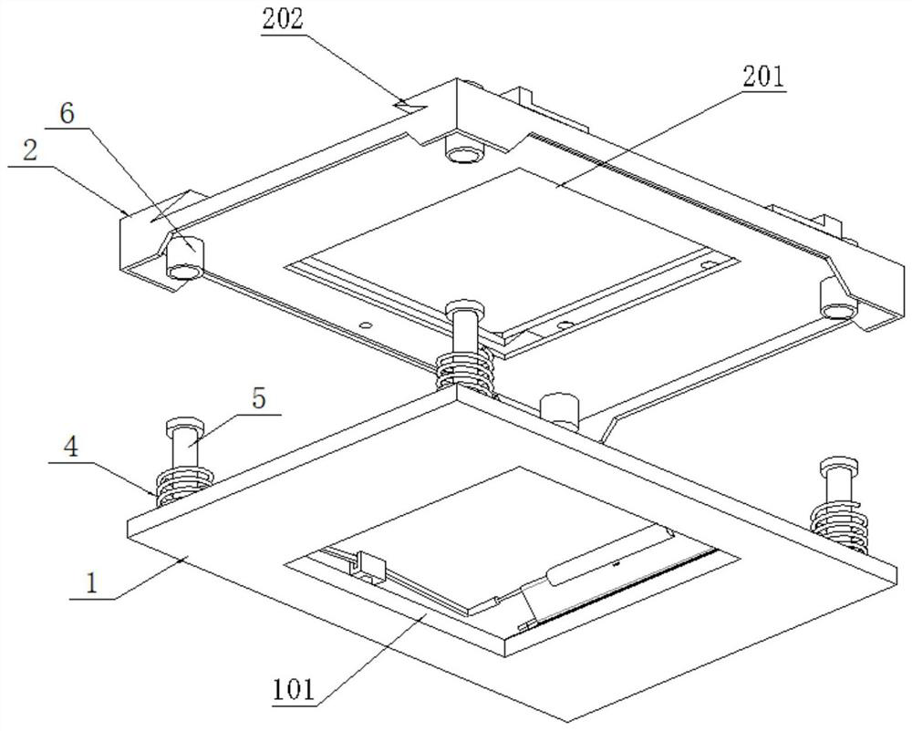 A kind of booster device for numerical control punching machine that reduces punching time