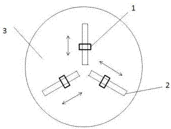 Cylindrical spring test fastening method