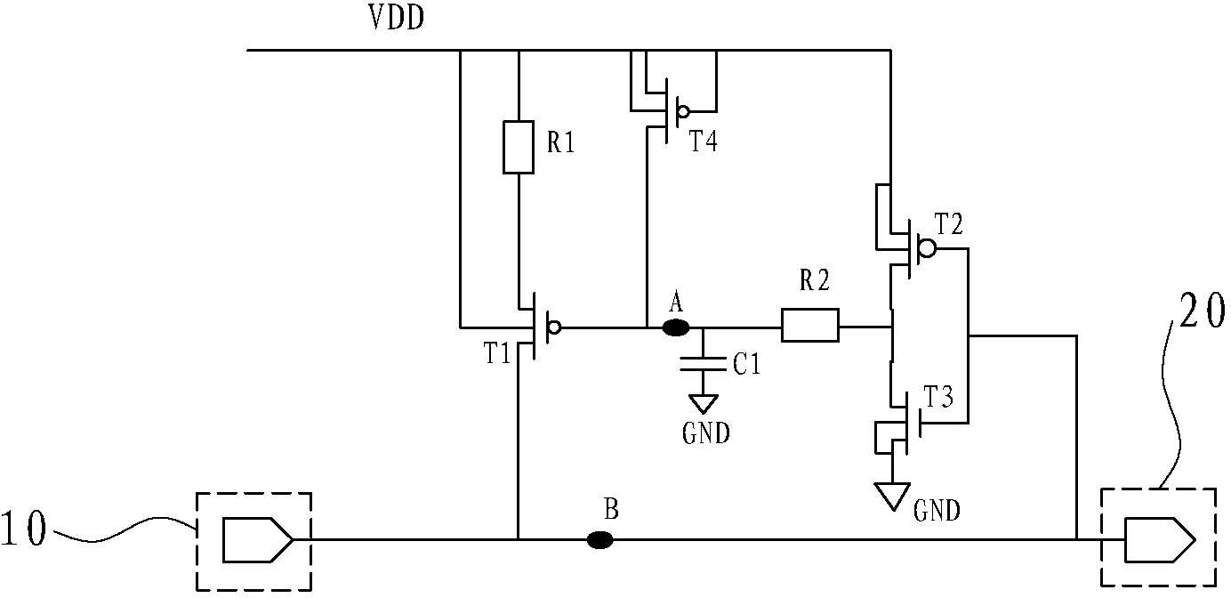 Chip routing selection circuit free of quiescent dissipation