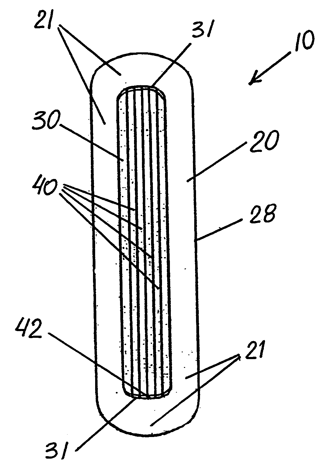 Anti-creep waist-clothing stay device and method of reinforcing crotch-adjacent inner-seam areas