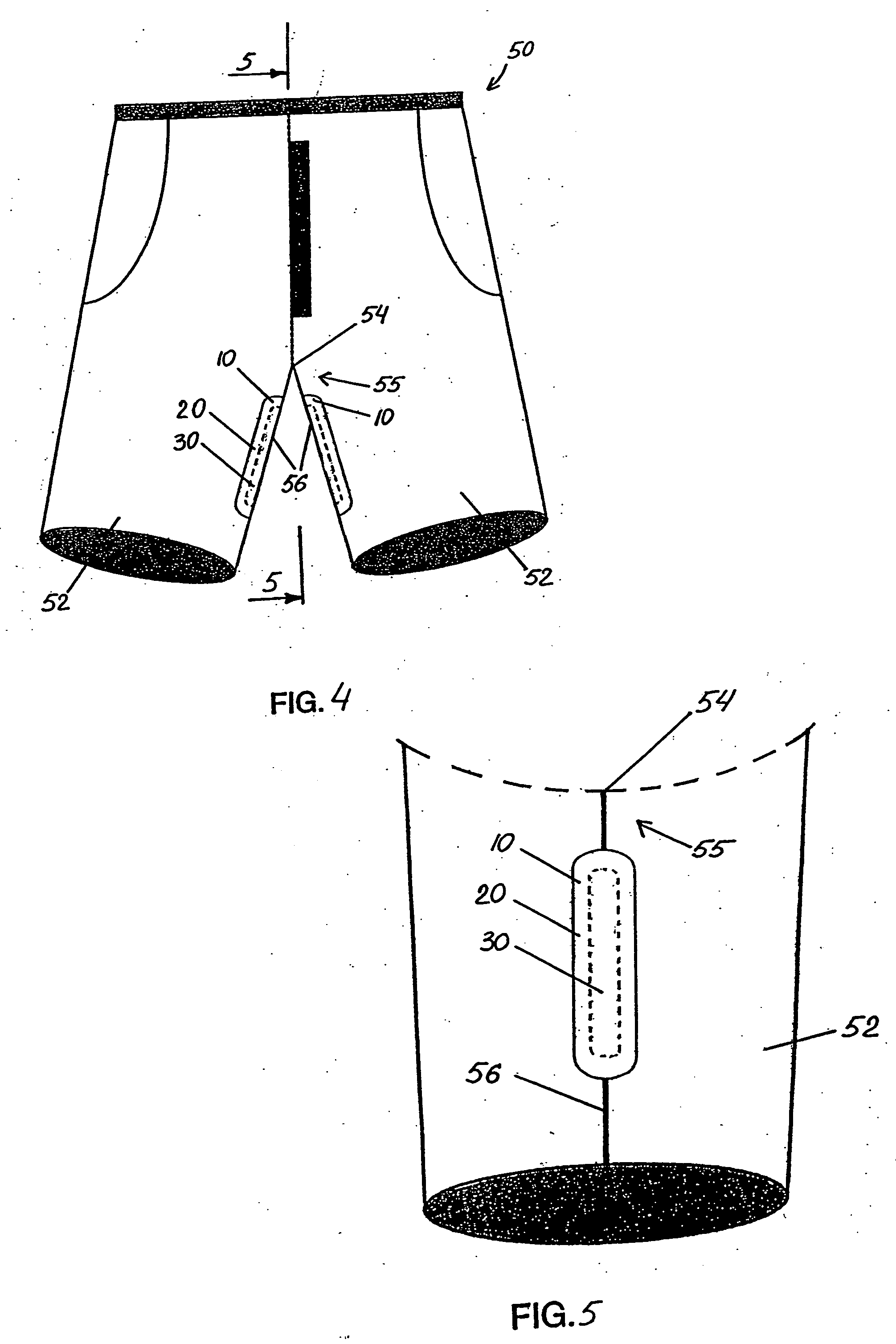 Anti-creep waist-clothing stay device and method of reinforcing crotch-adjacent inner-seam areas