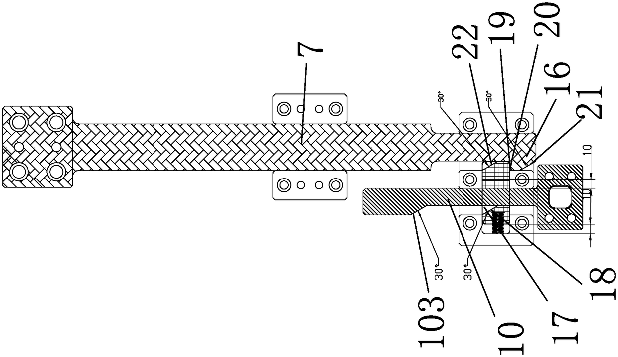 Synchronous mold-opening mechanism