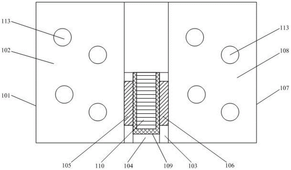 Electromagnetic linear damping hinge and corresponding door and window device