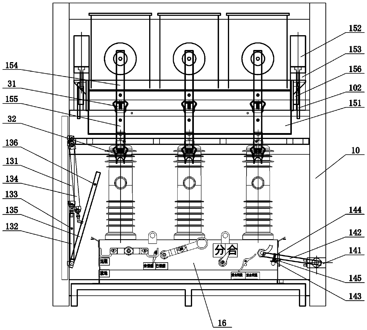 Intelligent switch automatic test bench