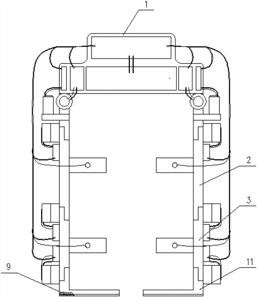 Whole lower extremity exoskeleton and operation method thereof