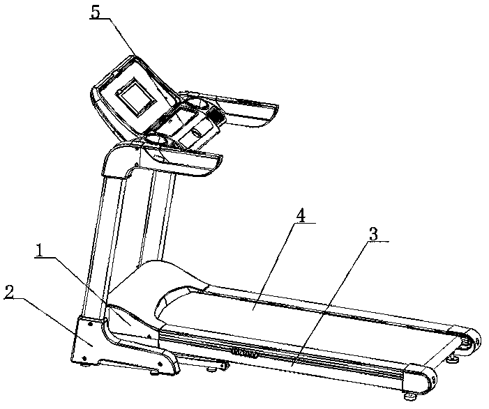 Running machine with automatic dedusting function