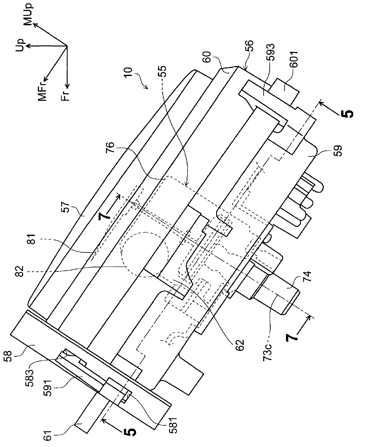 Vehicle instrument apparatus