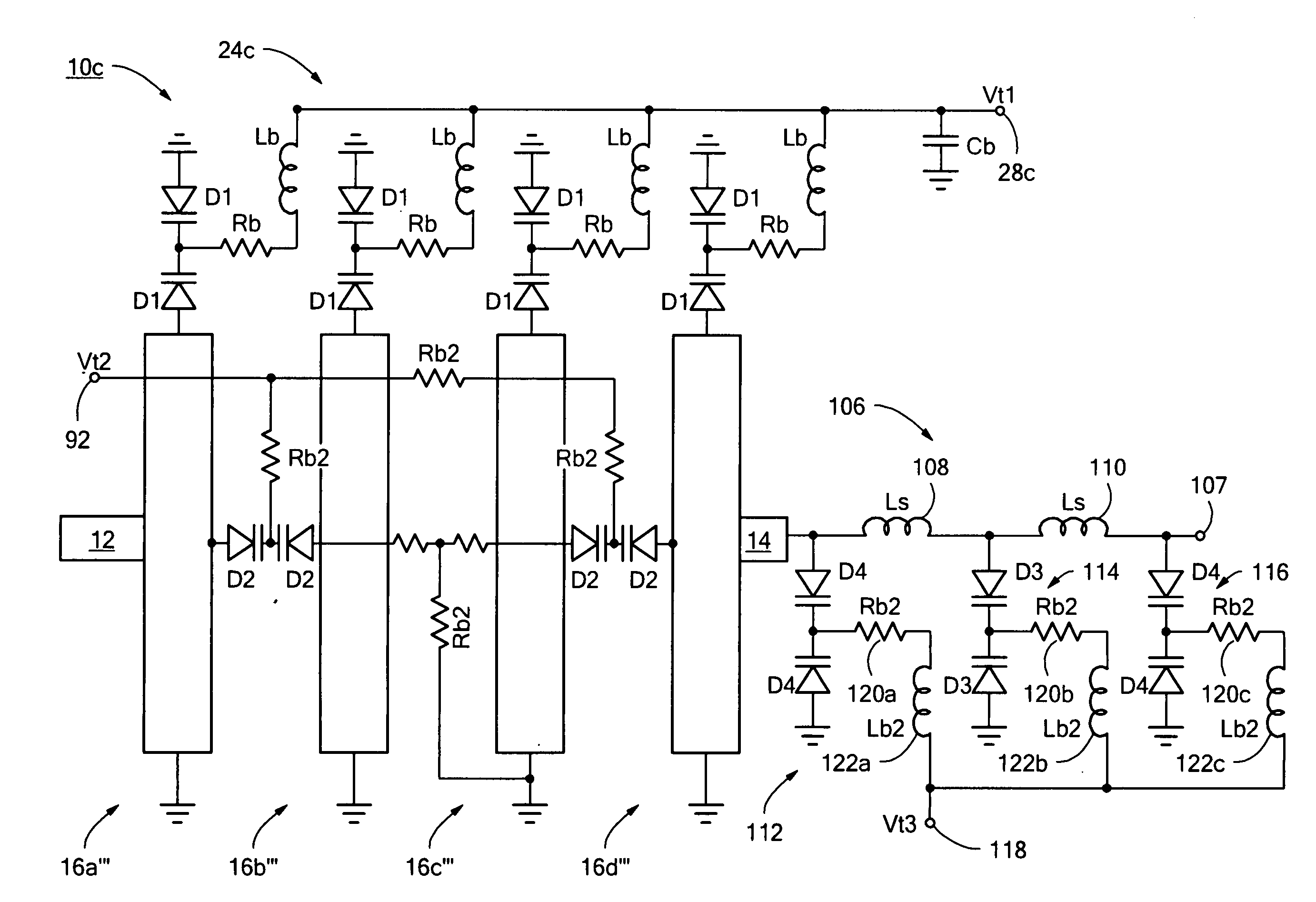 Combline filter