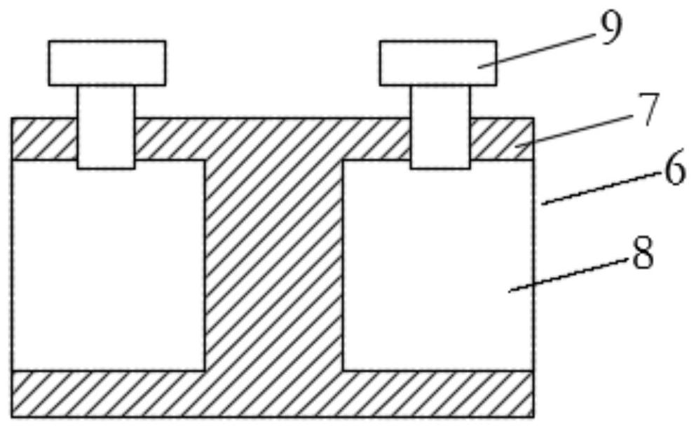 Toppling deformation body monitoring and early warning device and monitoring and early warning method