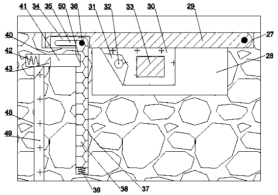 Overload intercepting road pile based on empty and heavy load sensor