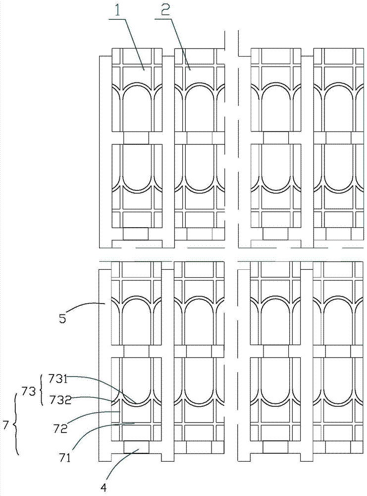 Dry floor heating system