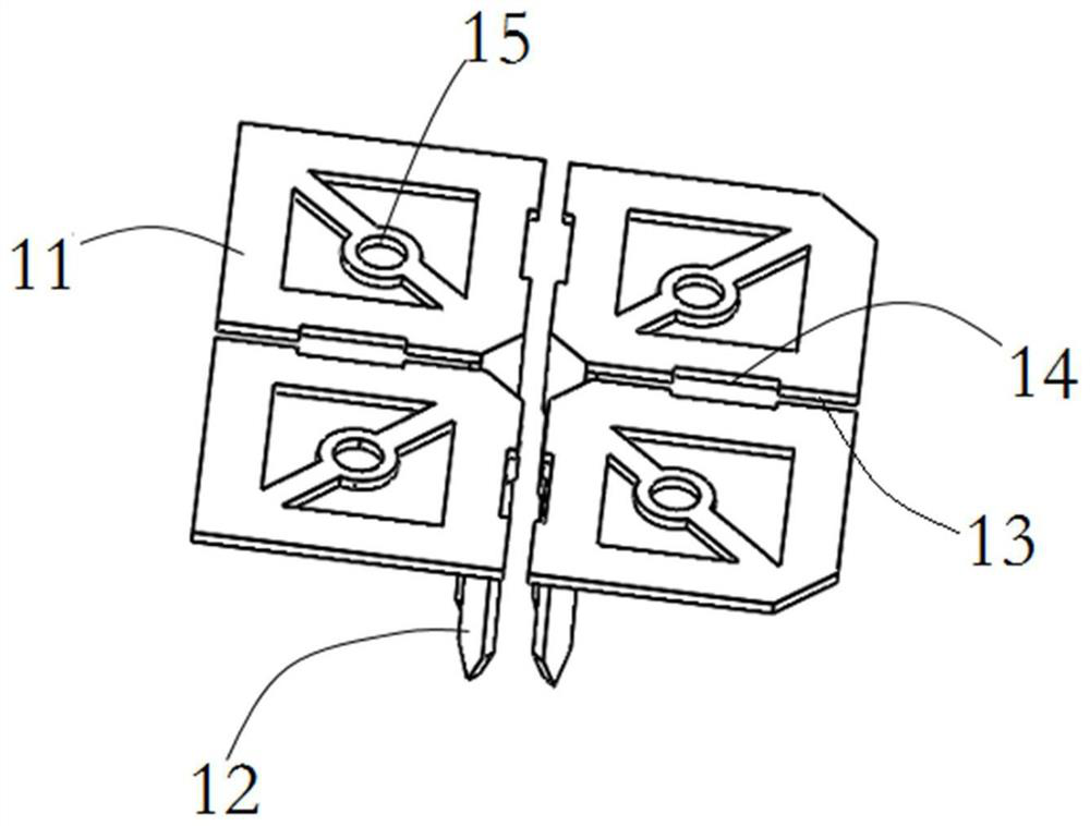 High-frequency radiation unit