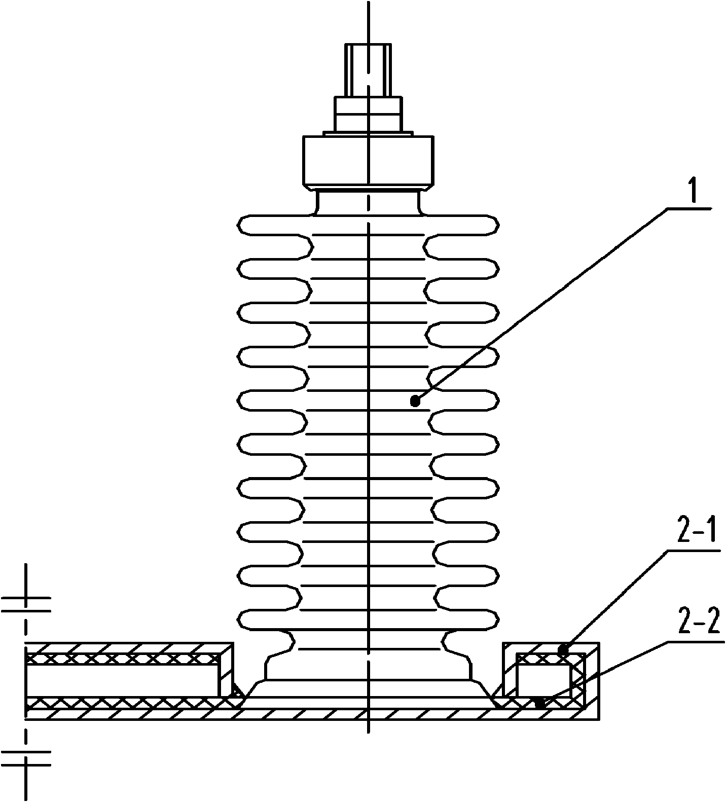 Low-noise high-voltage power capacitor unit