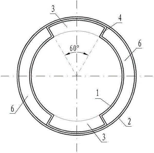 Double-hole drainage pipe