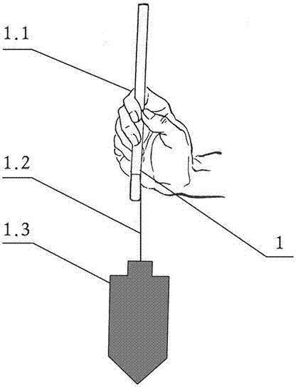 Calligraphy skill practicing device and calligraphy practicing method thereof