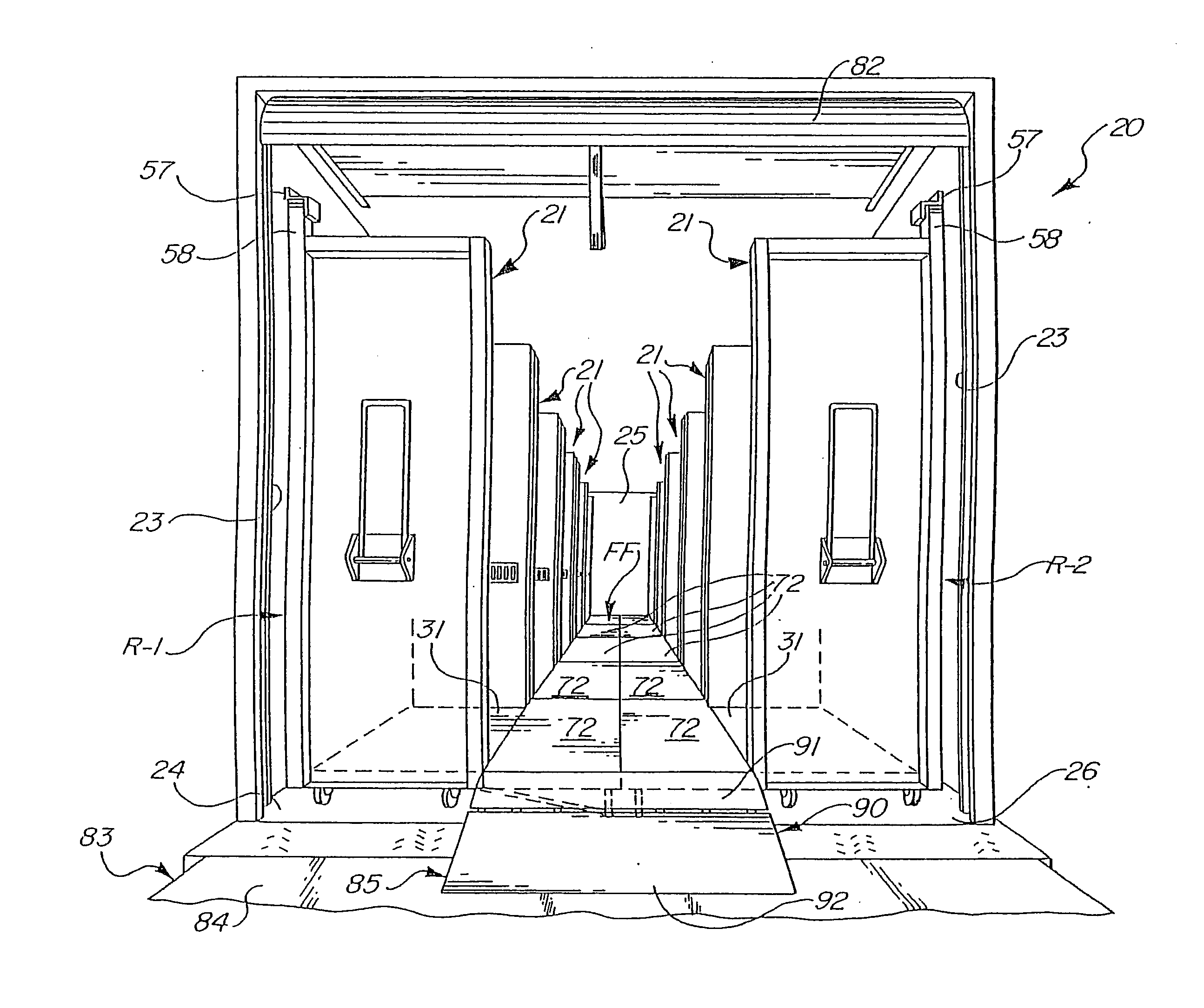 Transport cart system and method of its manufacture and operation