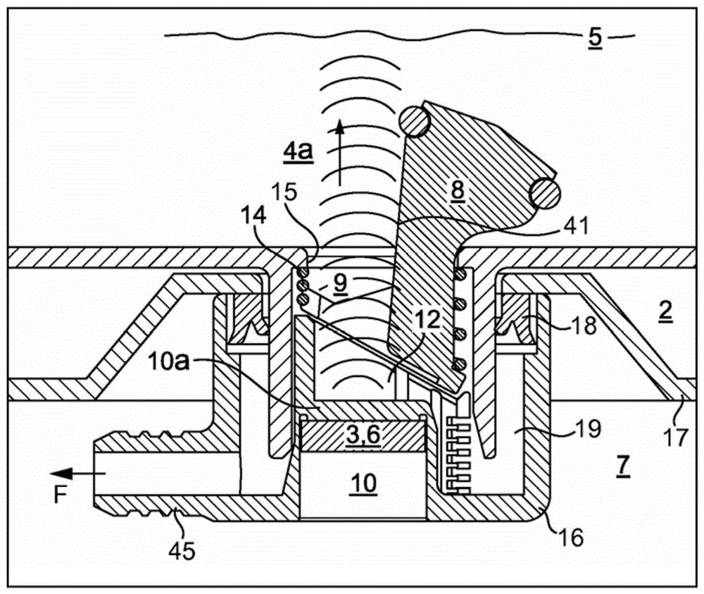 Beverage machine with integrated ultrasonic transceiver