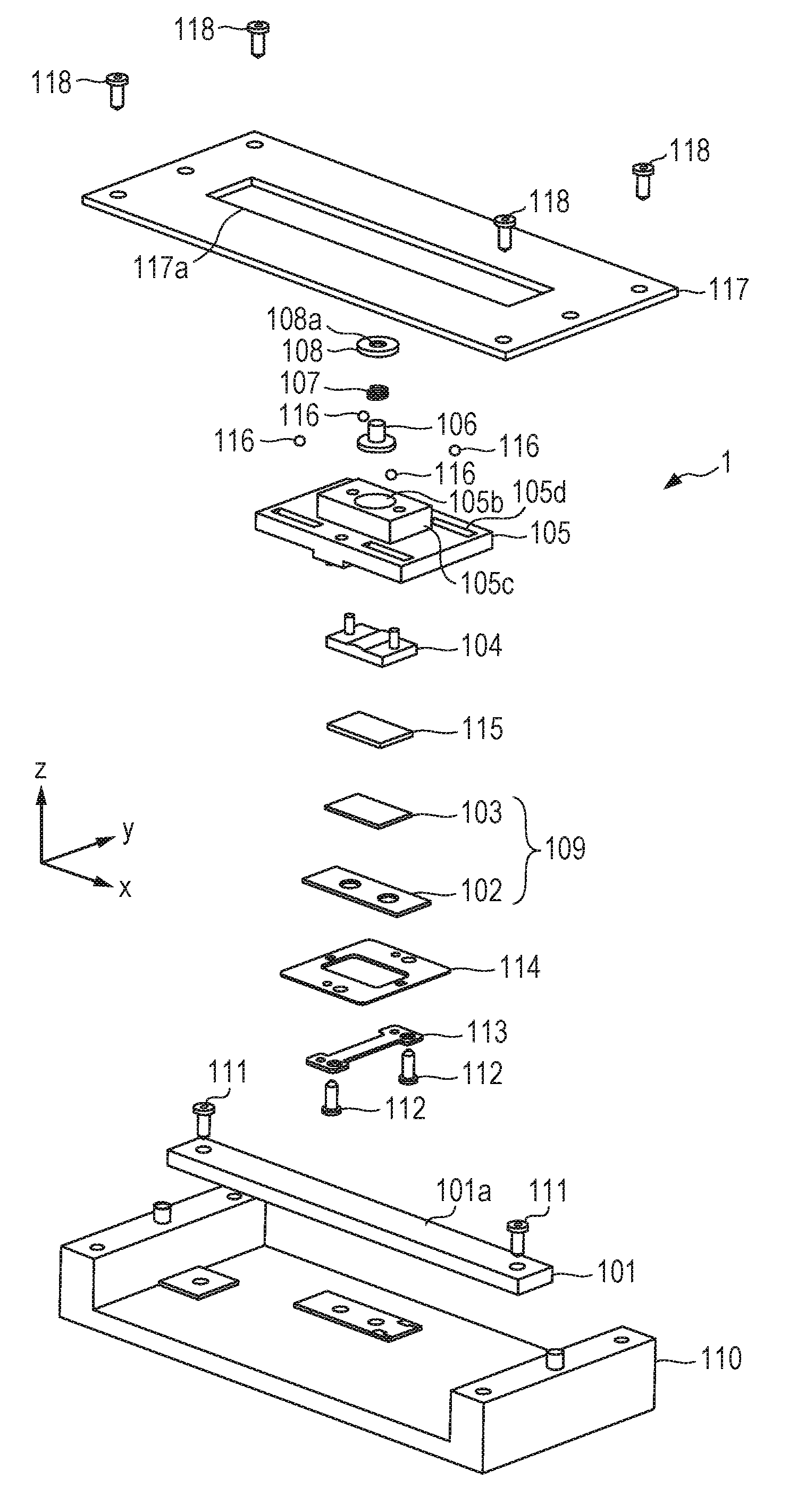 Oscillatory wave motor