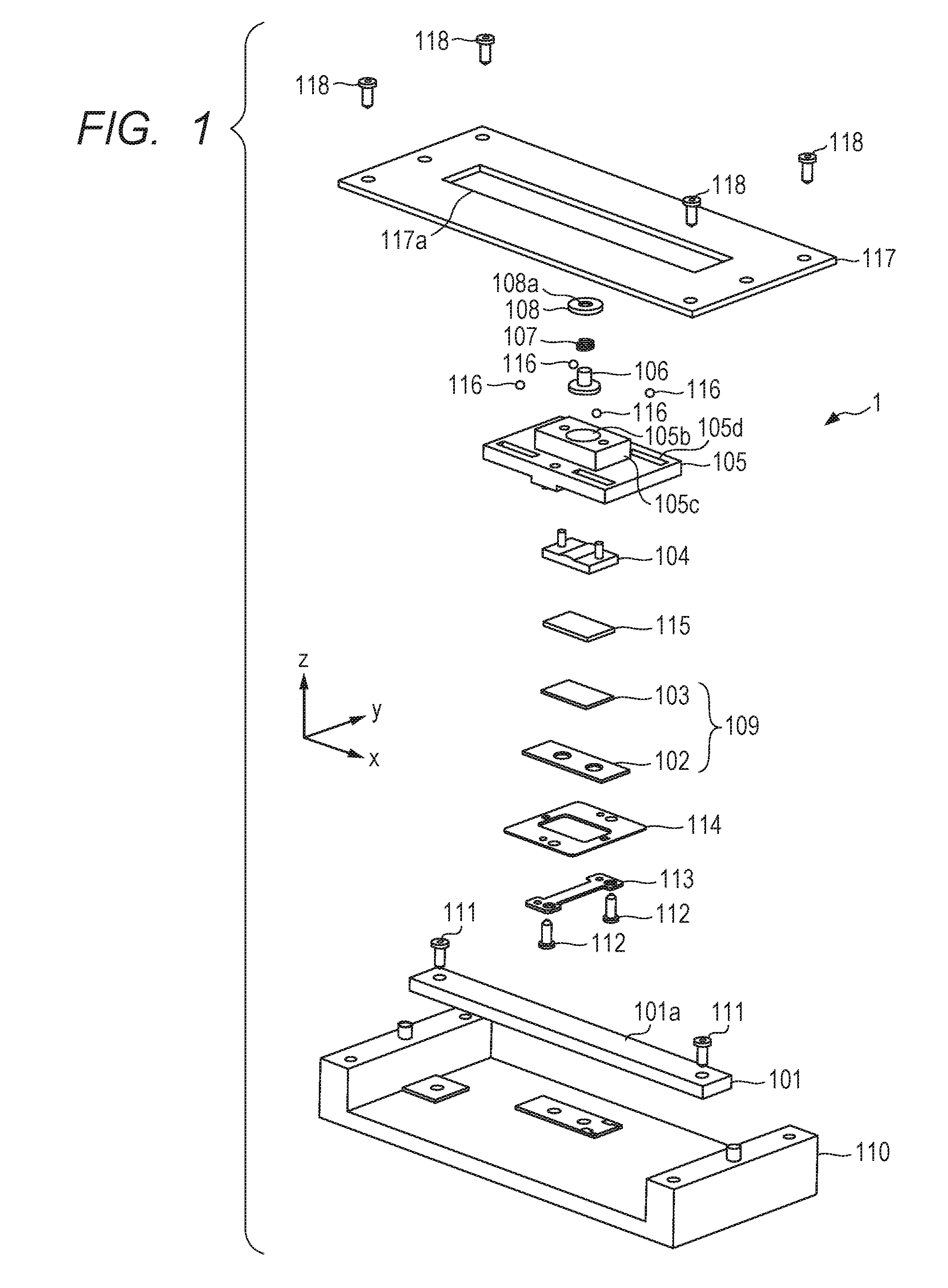 Oscillatory wave motor