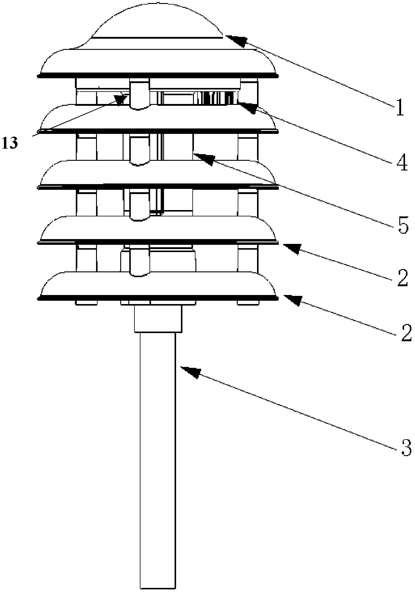 Wireless monitoring sensor