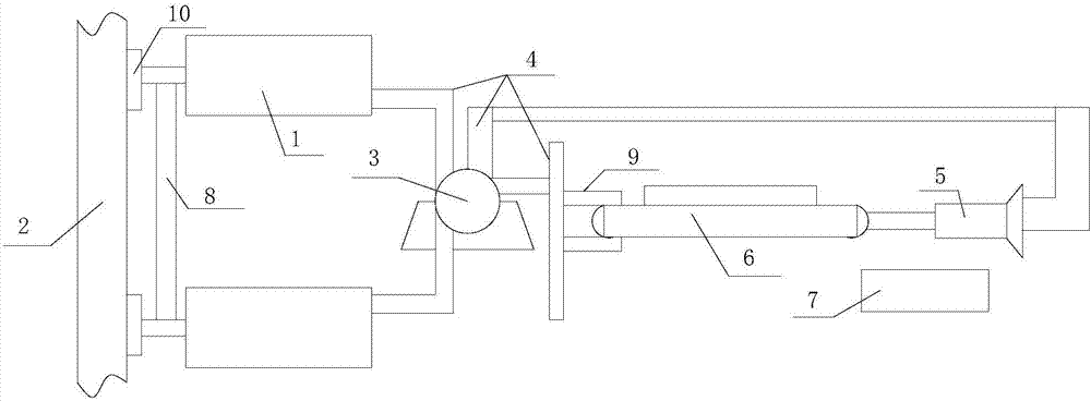 Intelligent and highly efficient heating system of exposed points of natural gas pressure regulating station