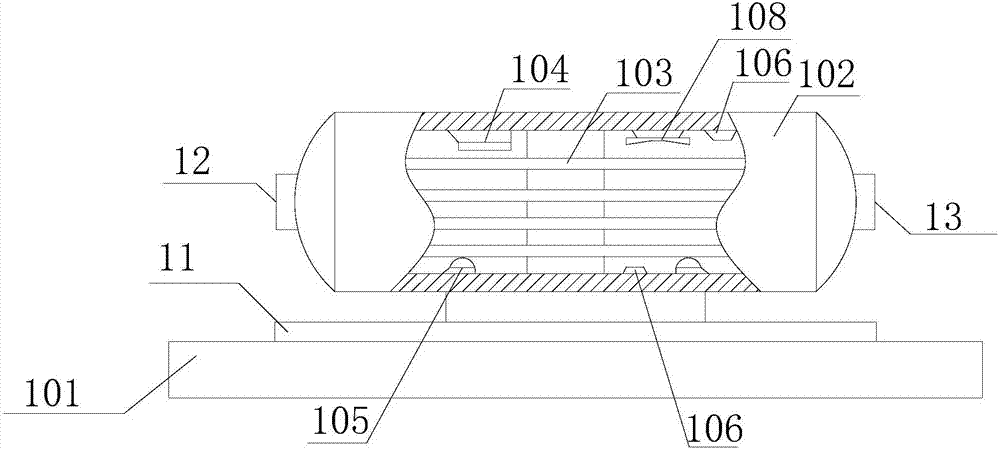 Intelligent and highly efficient heating system of exposed points of natural gas pressure regulating station