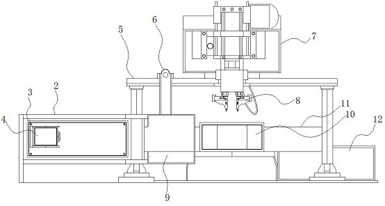 Multi-station full-automatic spot welding machine for tablet personal computer earphone machining