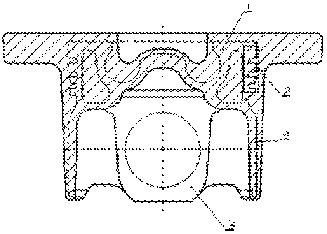 Manufacturing process of solid cold-spun forged steel piston with internal cooling oil chamber