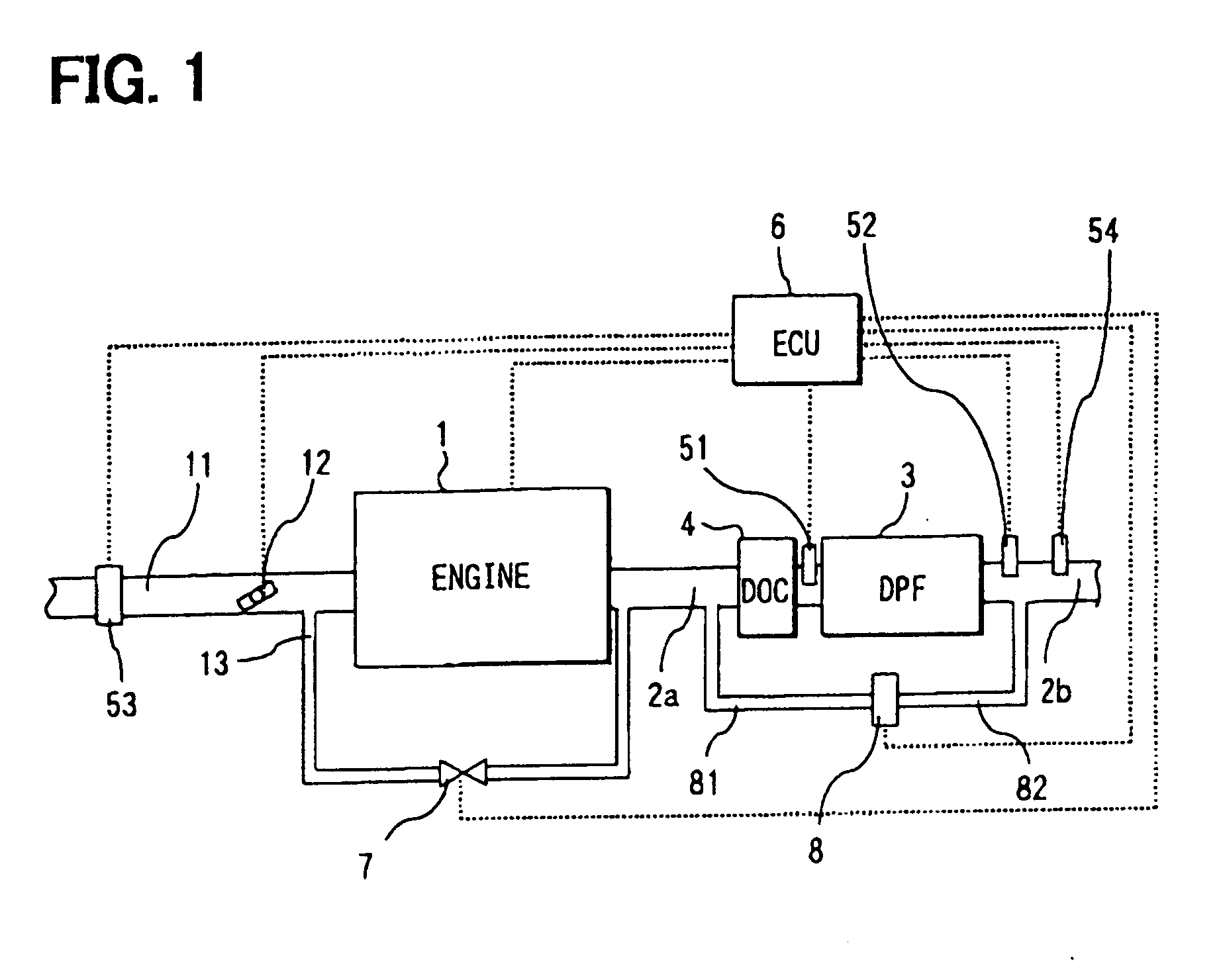 Exhaust gas purification system of internal combustion engine