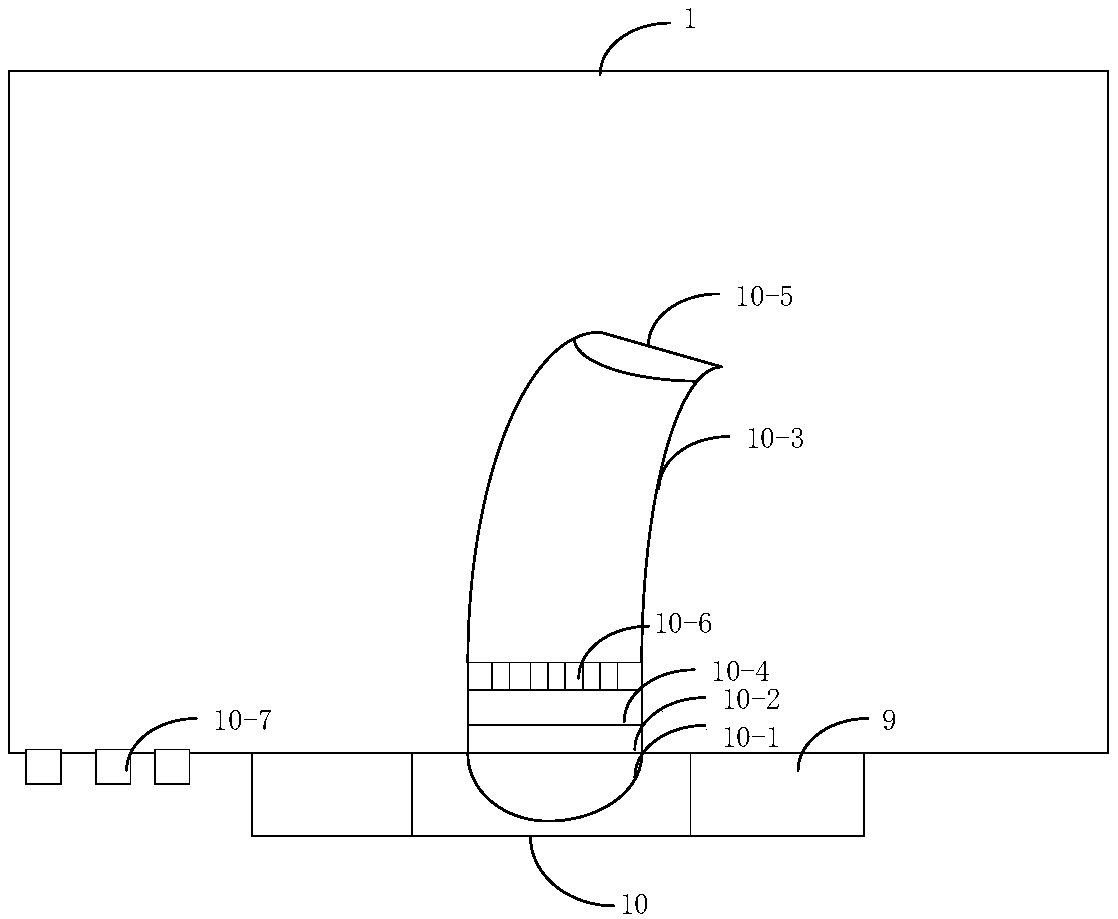 Sickbed assisting device for neurosurgery department