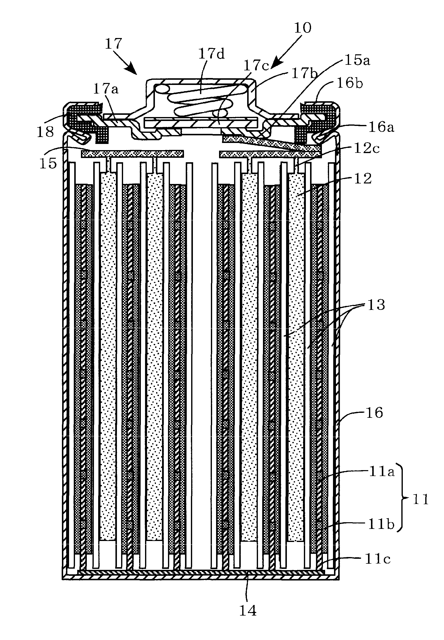 Alkaline storage battery