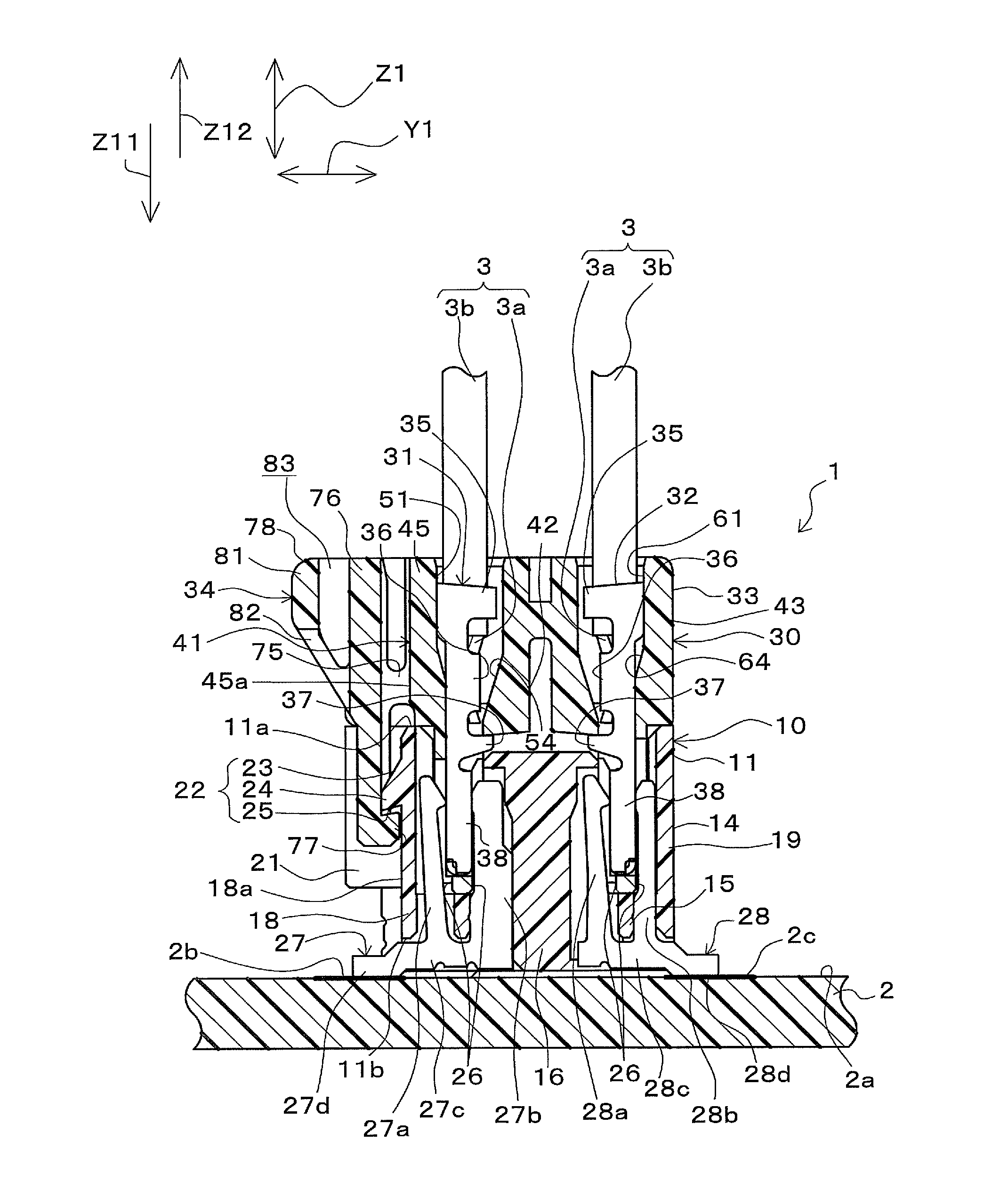 Electrical connector with locking mechanism