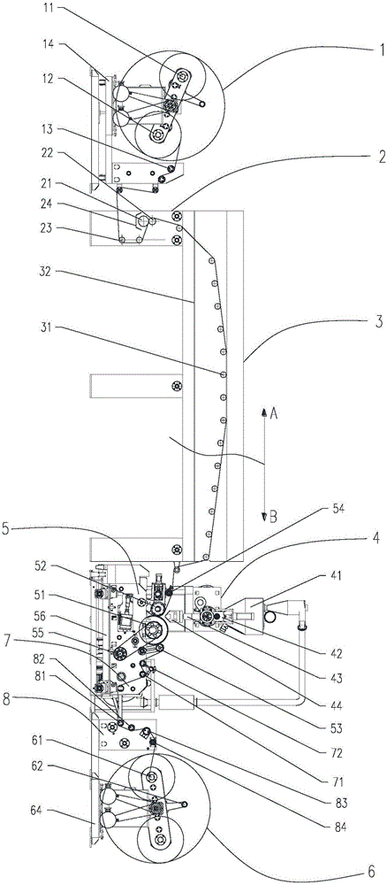 Production equipment and preparation method of self-adhesion aluminum-plastic composite foil