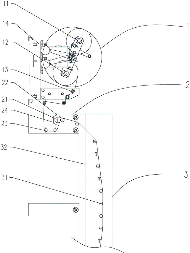 Production equipment and preparation method of self-adhesion aluminum-plastic composite foil