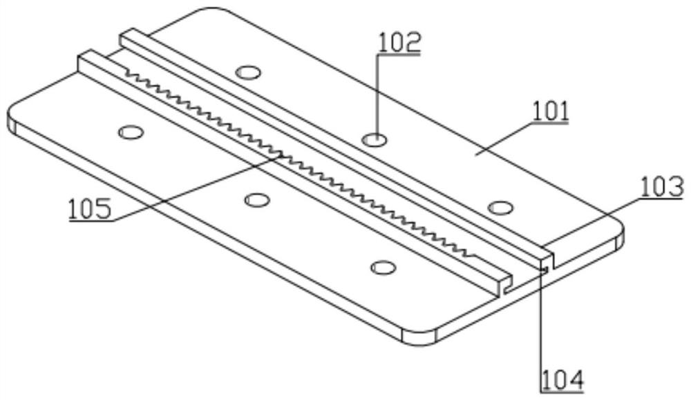 Multi-degree-of-freedom knee joint fixing support in knee joint arthroplasty