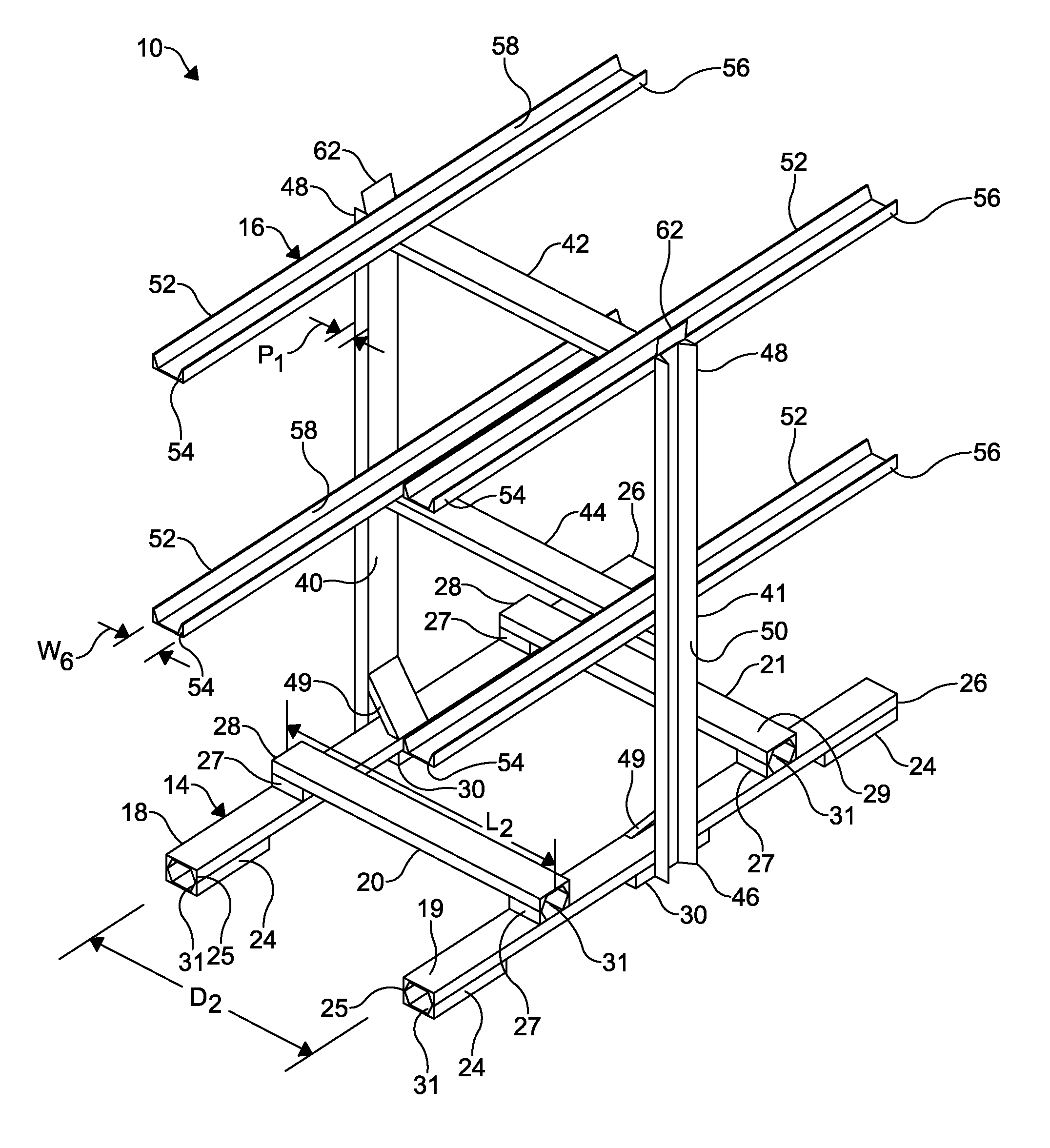 Rack apparatus