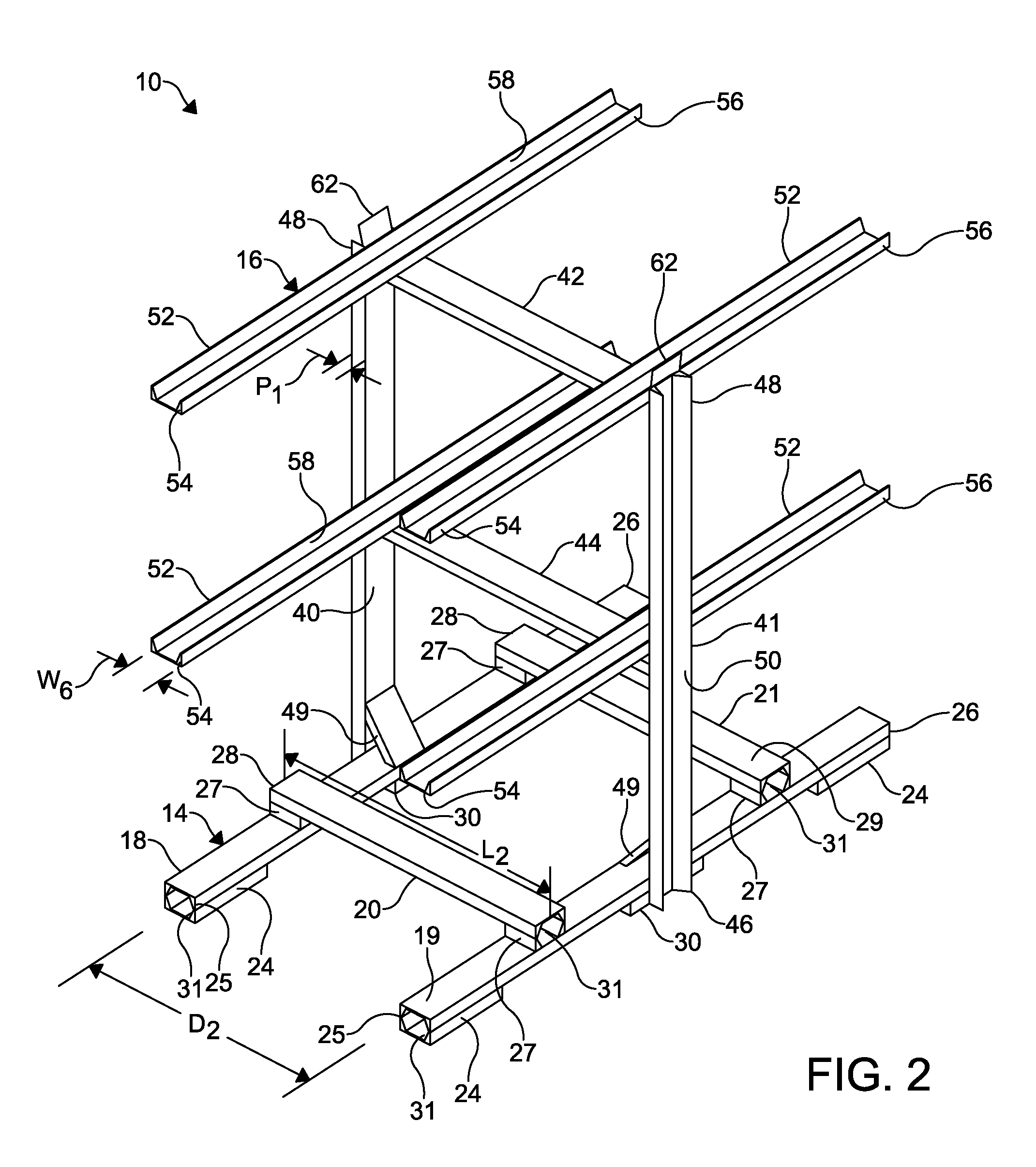 Rack apparatus