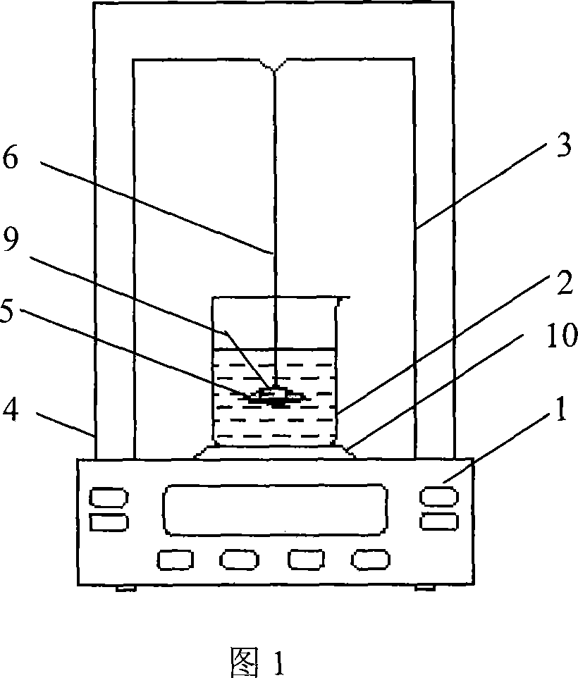 Electronic measuring equipment and method for ceramic volumetric density