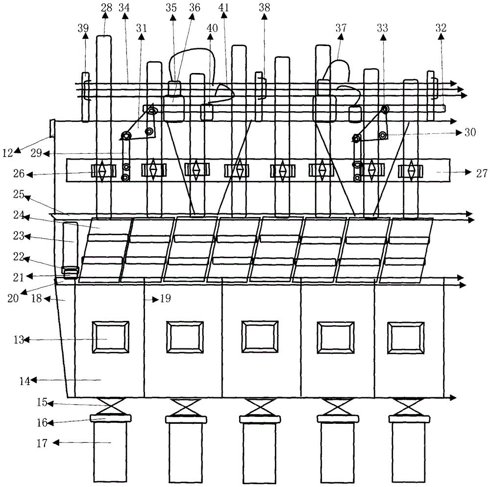 Novel electrolytic smelting furnace body temperature alarm device