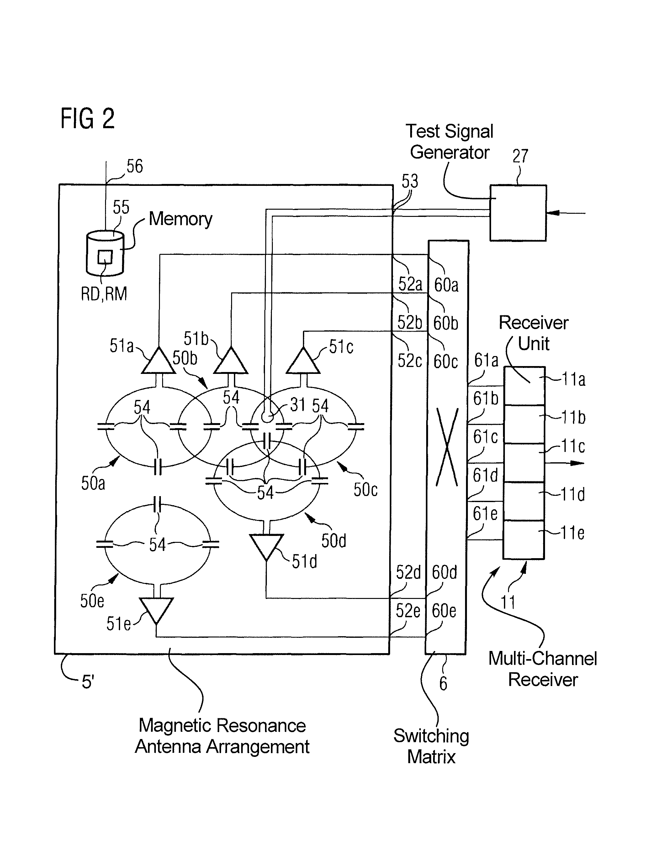 Method and device for field quality testing of a magnetic resonance antenna