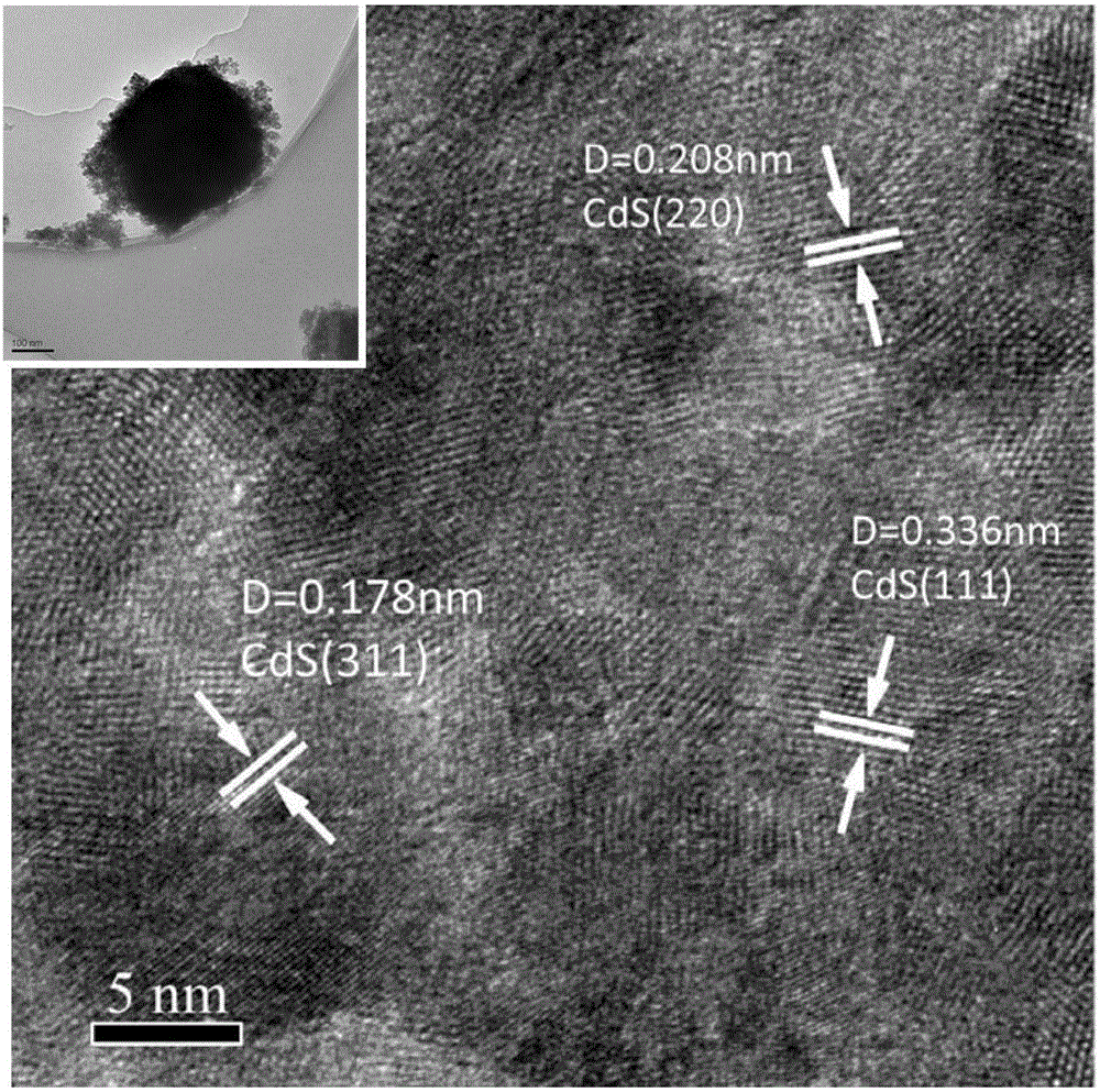 Ternary compound optical catalyst and preparation method therefor and application thereof