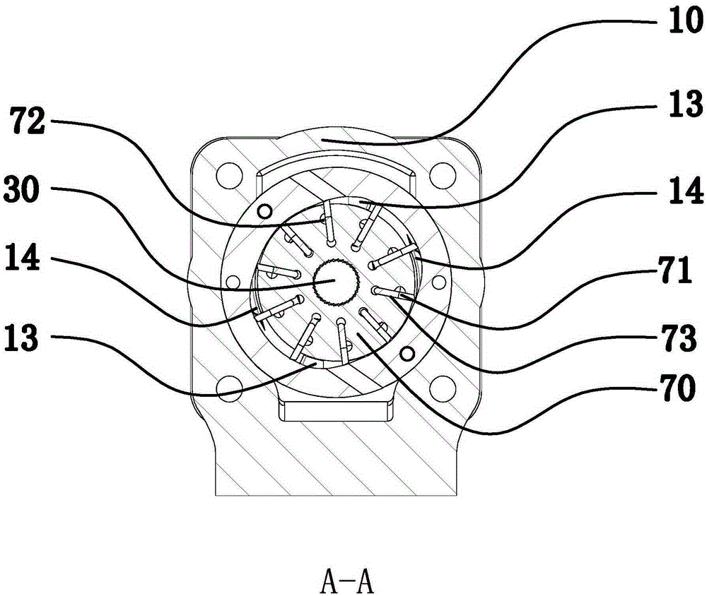 A double acting impeller pump