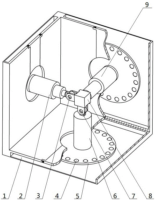 Decoupled two-translation one-rotation parallel robot