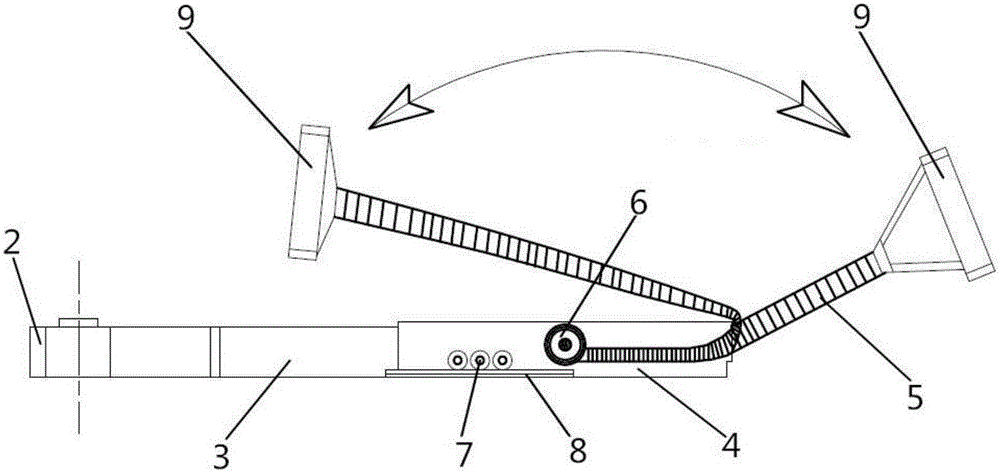 Upper limb training chair