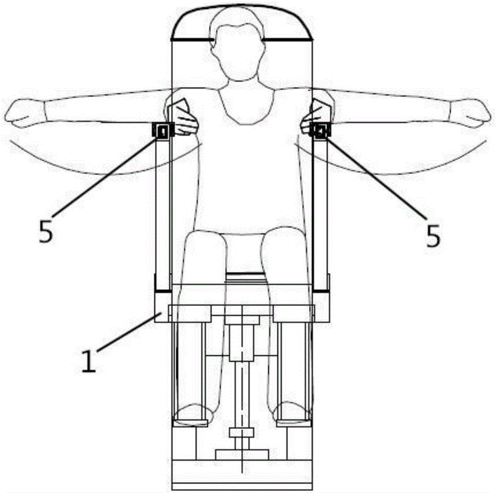 Upper limb training chair