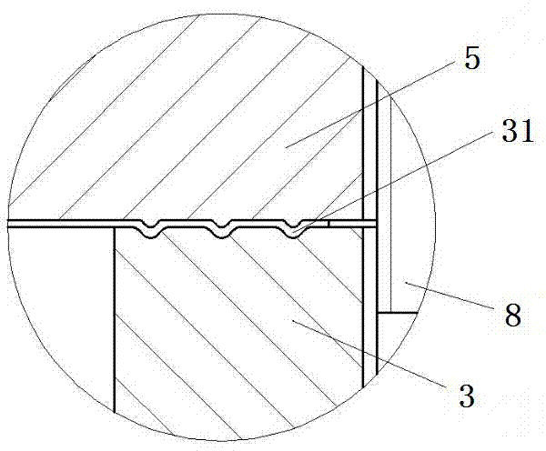 Alloy plate electromagnetic punching and flanging forming method and device